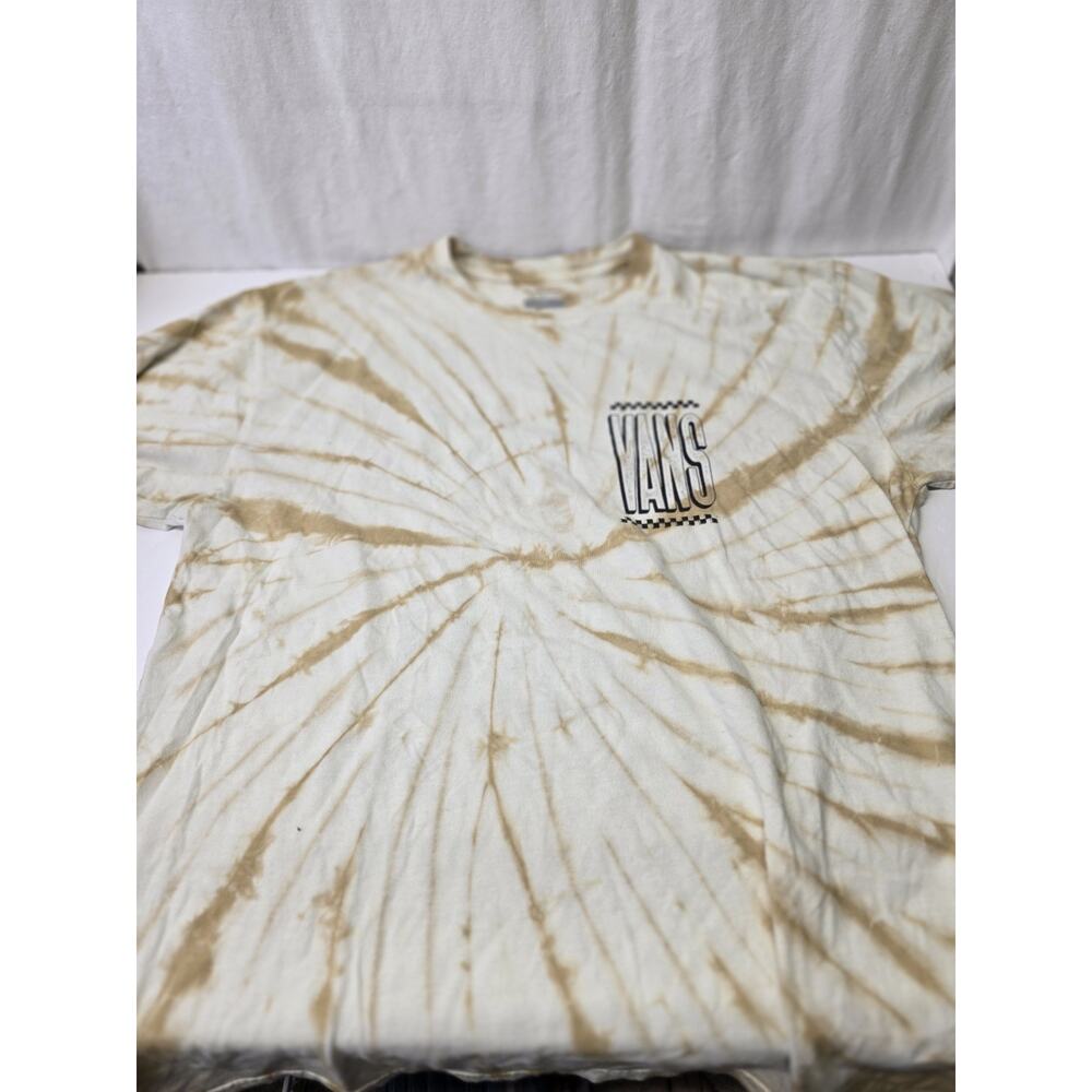 Vans T-SHIRT Mens, Tie Dye Pattern, Size Large, skater surfer